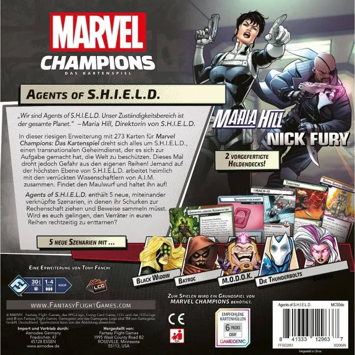 Agents of S.H.I.E.L.D – Marvel Champions: Das Kartenspiel, deutsch – Bild 2
