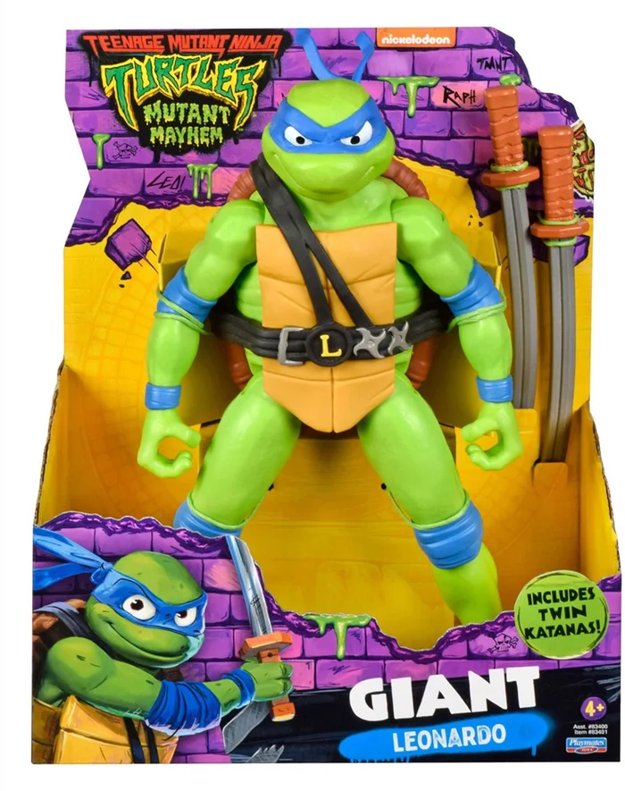 Teenage Mutant Ninja Turtles Speelfiguur – Giant Leonardo